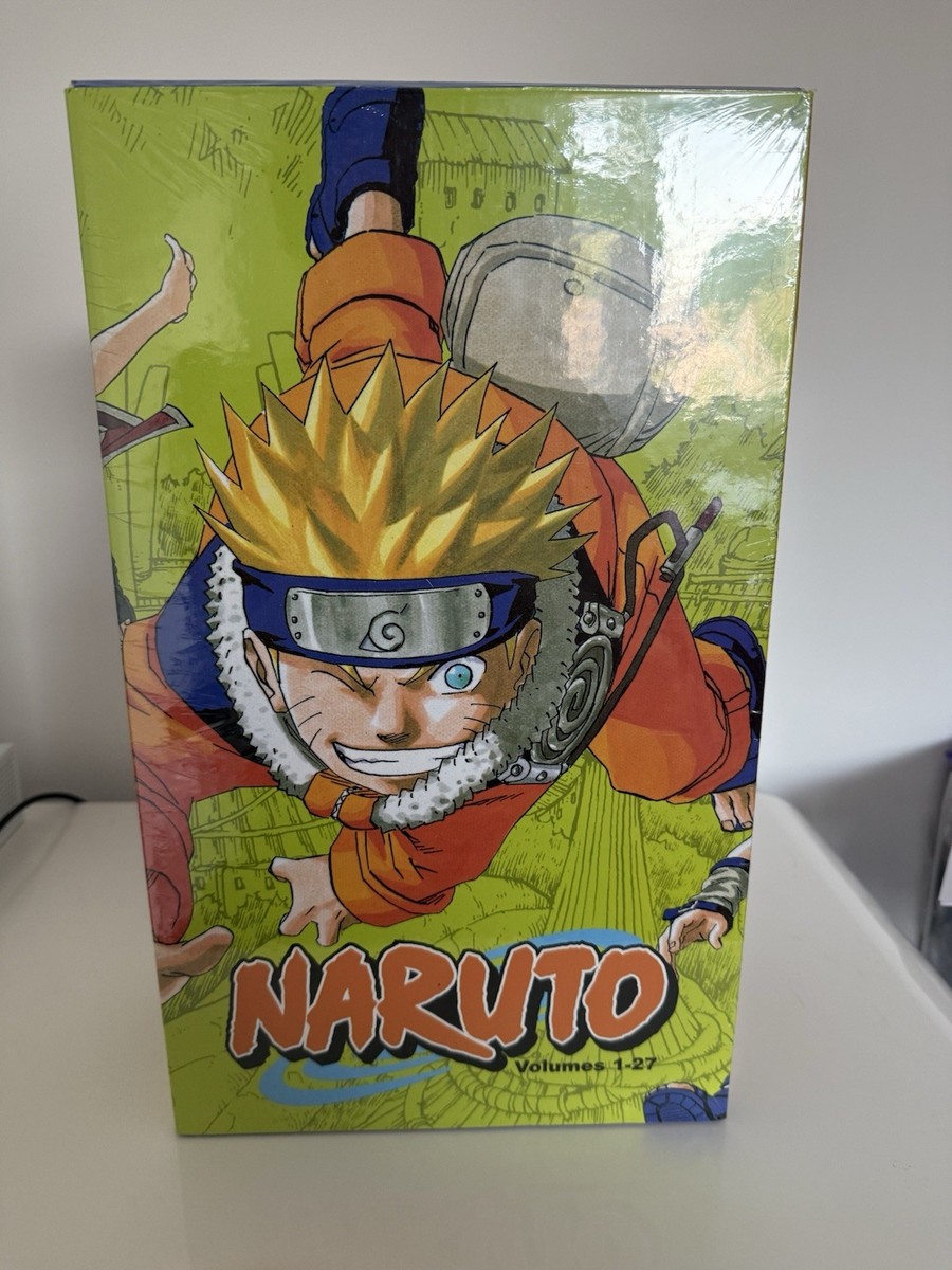 NARUTO 英語版 全巻セット (1-27巻) ボックス付き Amazon.com: Naruto Box Set 1: Volumes 1-27 with Premium (1