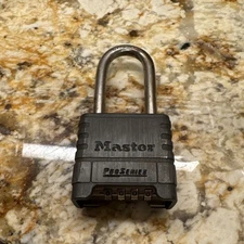 Master Lock Magnum Combination Padlock With 2.5" Shackle