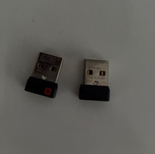 2 Logitech Wireless Unifying USB Receiver Dongle for Keyboard  Mice