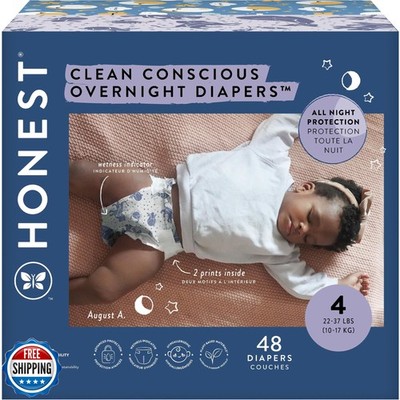 The Honest Company Clean Conscious Overnight Diapers for Sensitive Skin | Hyp