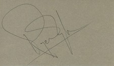 Roger Taylor Autograph 1974