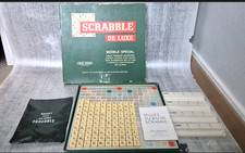 JEU DE SOCIETE SCRABBLE DE LUXE PLATEAU TOURNANT MODELE SPECIAL JEUX SPEAR