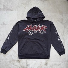 Hellstar Mens L Black Pullover Hoodie Hellsta...
