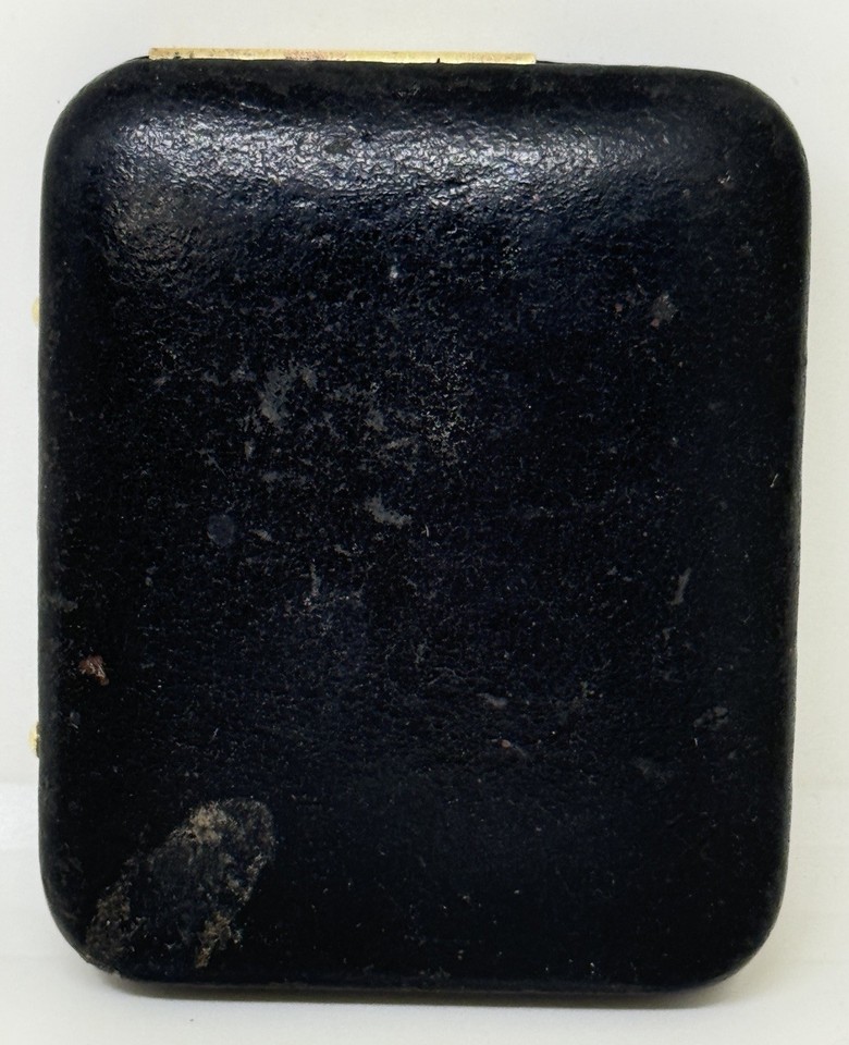 Vintage Black Leather Key Holder Key Case | eBay