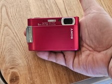 Sony Cyber-Shot Dsc-T200, PINK Touch Panel Digital Camera used once for a gradu