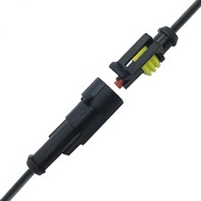 1 Pin Connector, Way Car Waterproof Electrical Connector, 1 pin Plug Auto Electr