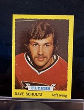 1973-74 Topps Dave Schultz #149 (RC) Philadelphia Flyers - NM