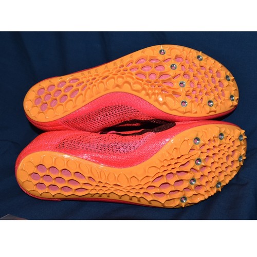 NEW Nike Zoom Men's 10.5 Superfly Elite 2 Pink Track Field Shoes w Spikes NWOT - Picture 6 of 8