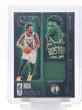 MARCUS SMART 2024-25 SILHOUETTE NBA RELICS GAME USED PATCH #REL-MSB Q1300