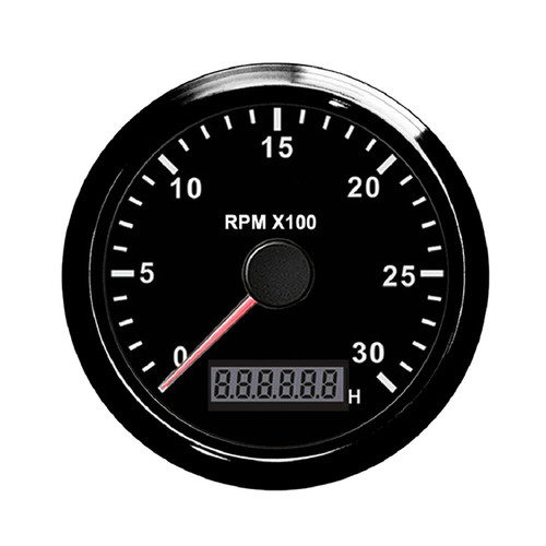 Tacómetro Marino Automático 85mm con Hourómetro Ajustable 12V/24V - Imagen 27 de 40
