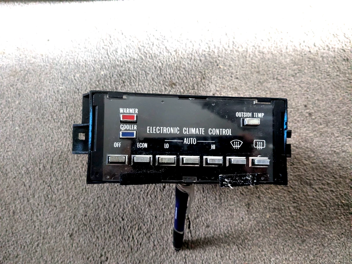 A/C & Heater Controls for Cadillac Fleetwood for sale | eBay