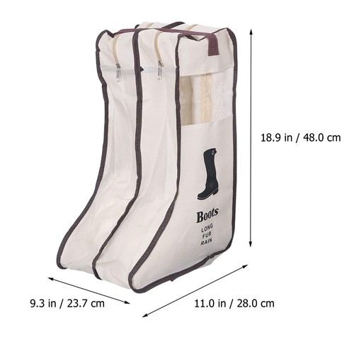 Boots Shoe Bag Travel Organizer Storage Cube - Portable Waterproof Shoe Bags ... - Picture 3 of 9