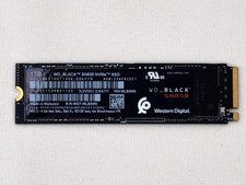 Western Digital WD Black SN850 1TB NVME M.2 2280 SSD - 100% Health - Low Writes