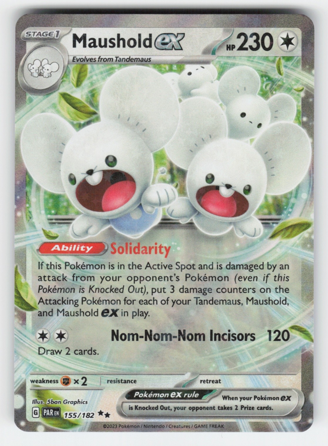 Maushold ex 155/182 PAR SV04: Paradox Rift Holo NM