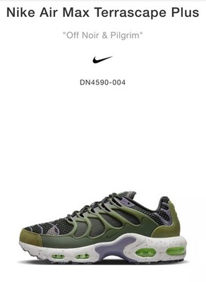 DN4590-004 Men s 9.5 | Nike Air Max Terrascape Plus Sneakers Off Noir & Pilgrim