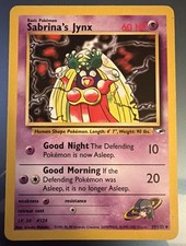 Pokemon Sabrina's Jynx Gym Heroes 59/132 Unlimited HP on eBay