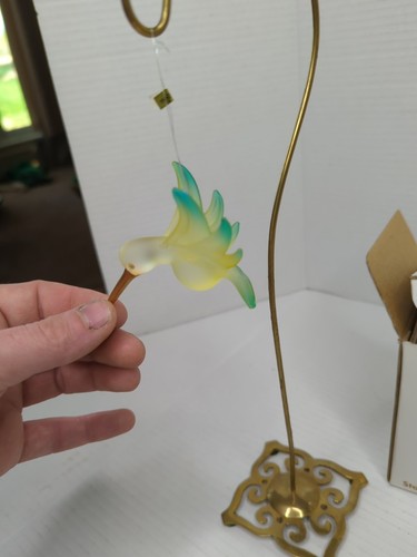 Weihnachten um die Welt 3er Set Himmlische Kolibris Milchglas - Bild 4 von 9