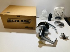Schlage AL80PD SAT 626 Serratura per ripostiglio Saturno porta a leva satinata