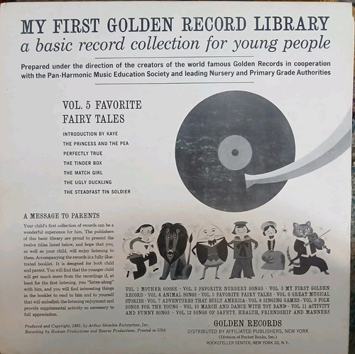 My First Golden Record Library 12 LP Vinyl Boxset Childrens 1962 Homeschool - Imagen 11 de 22