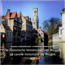 [#869929] Belgium, Coffret 1c. à 2€ + token, Bruges historic Center, série FDC, 