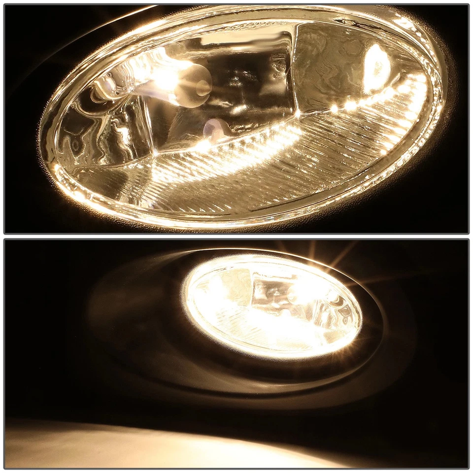 Ajuste 2002-2004 Acura RSX Type-S cupê 2 portas 2.0l lente transparente luzes de neblina com fiação - Imagem 3 de 4