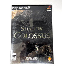 Shadow of the Colossus DEMO DISC - NOT FOR RESALE (PlayStation 2, PS2) w/ Sleeve