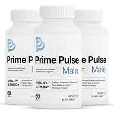Prime Pulse Male Enhancement Supplement for ED, Prime Pulse Male Pills 3 Pack 