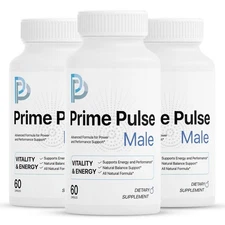 Prime Pulse Male Enhancement Supplement for ED, Prime Pulse Male Pills (3 Pack)