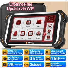 Ancel Car Obd2 Scanner Ecu Coding All System Bi-directional Diagnostic Tool Us Ancel Car Obd2 Scanner Ecu Coding All System Bi-directional Diagnostic Tool Us