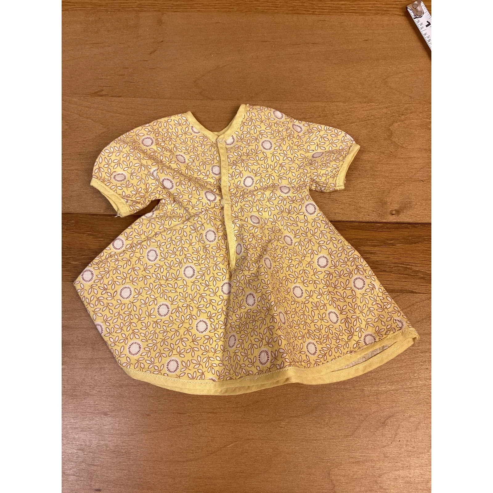 VETEMENTS Vestito Bambola Ideale Personaggio Americano Vogue Effanbee Toni Shirley Sue Giallo