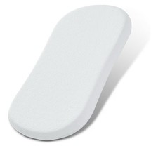 NeoBorn Baby Bassinet Mattress Pad, 30" x 18" Dual Sided Comfort Gel Memory Foam