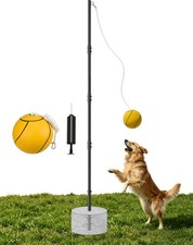 Tetherball Sets with Ball  Rope for Outdoor Backyard, Heavy Duty Detachable ...