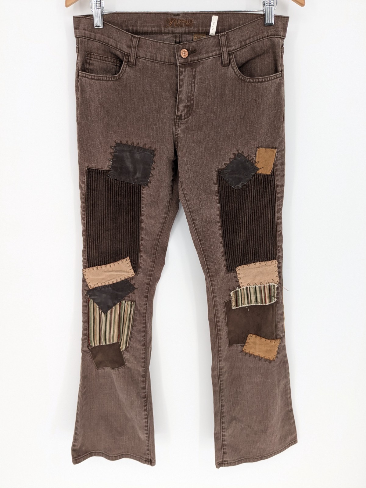 Buffalo David Bitton Patchwork Bootcut Jeans Wome… - image 5