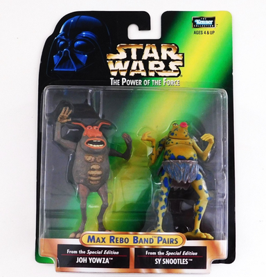 Star Wars Power of the Force Max Rebo Band Pairs Joh Yowza and Sy