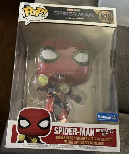 Funko Pop! Vinyl Jumbo 10": Marvel - Spider-Man Integrated Suit (Jumbo) -...