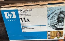 Genuine HP 11A Q6511A Black Toner Cartridge Open Box Unused LaserJet 2410 2420