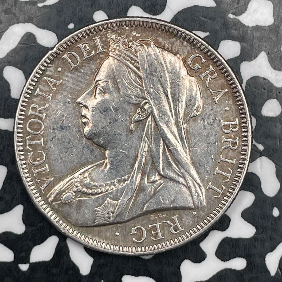 银色1901 年英国硬币| eBay