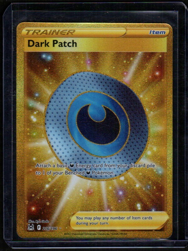 Dark Patch (Secret) Secret Rare SWSH11: Lost Origin 216/196 NM