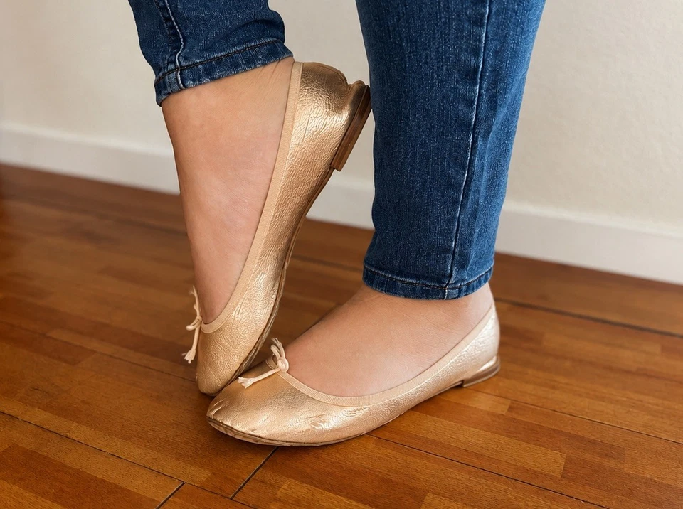 Repetto Leder Ballerinas Damenschuhe Flats 42 Getragen Used Sammler Liebhaber - Bild 1 von 4