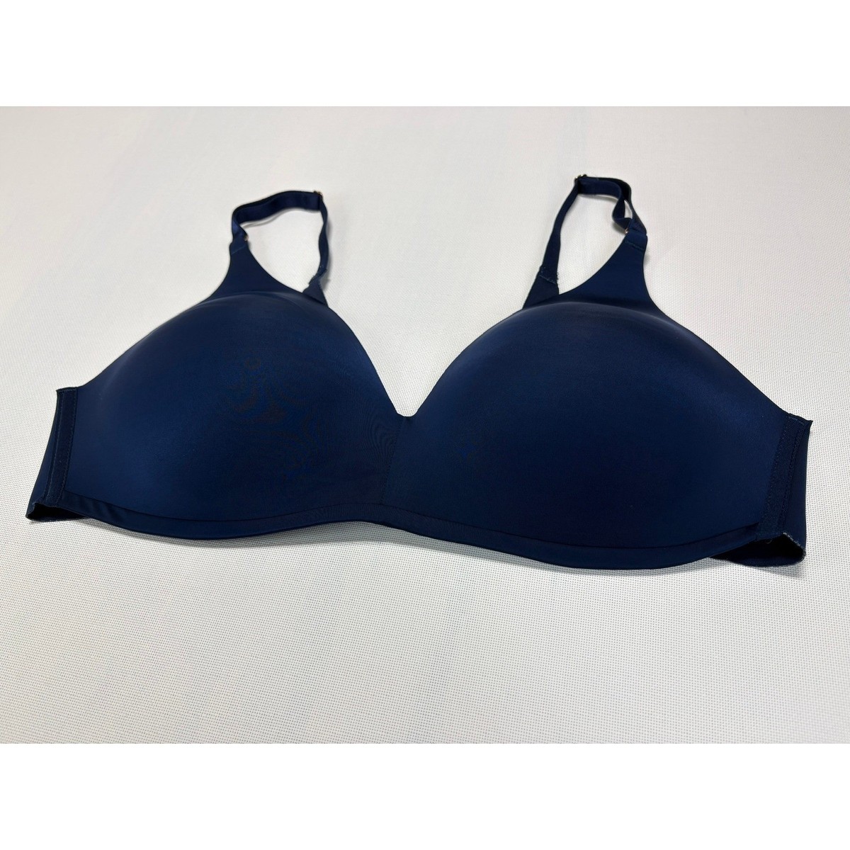 Soma Vanishing 360 Wireless Bra 38B – Navy Blue T-Shirt Style View 5