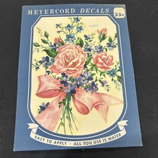 Vintage Meyercord Decal X 502-A