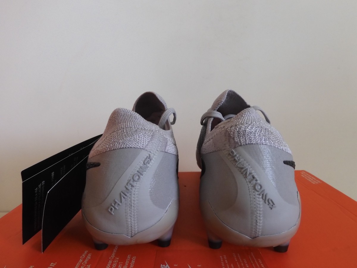 Nike Phantom GX II Elite AG Pro Grey Soccer Cleats Sz 7.5 [HF4357