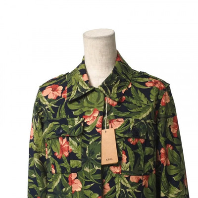 Unused APC A.P.C. jacket size 36 blouson botanical pattern