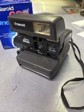 Vintage Polaroid One Step Flash 600 Instant Film Camera in Box