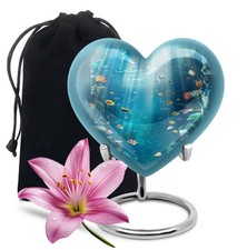 Sea Large Adult Urns For Human Ashes Urn For Cremation Ashes Female 10 Inch