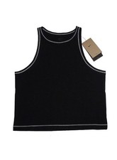 Nike One Women's Fitted Training Black Racerback Tank Top, FN3077; Szs M, L; NWT