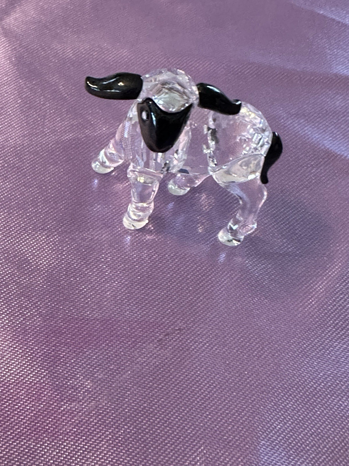 swarovski crystal Lamb figurine-No Original Box