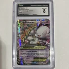 CGC 8 M Mewtwo EX 64/162 Breakthrough 2015 Ultra Rare Holo English
