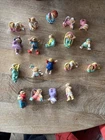 Cabbage Patch Kids Mini Figurines Lot of 19 Vintage 80's Pvc Figures Collectible