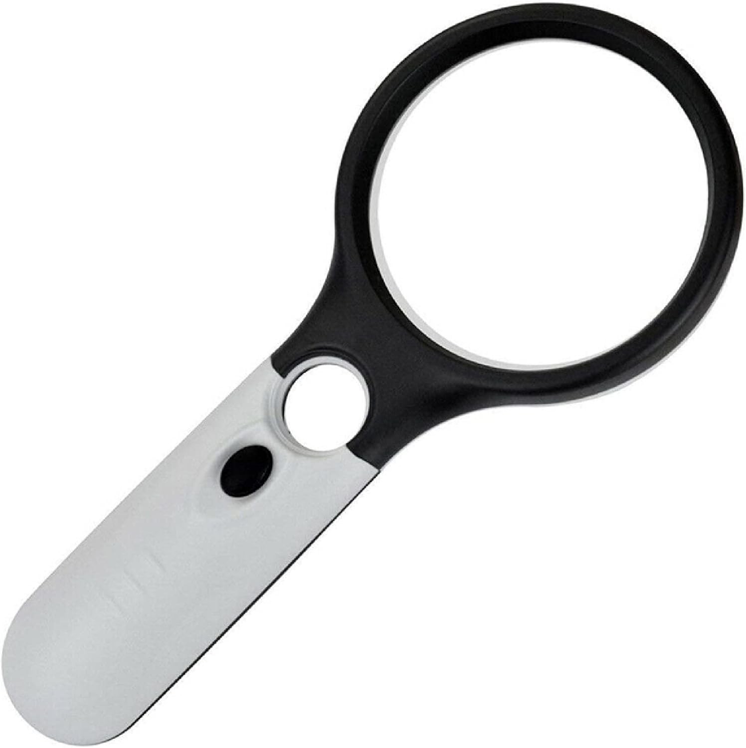 Magnifying Glass, 45X Handheld Reading Magnifying Glass with 3 LED Lights - Sup